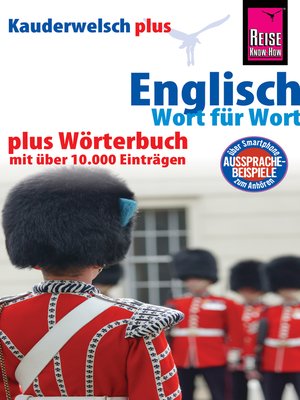 cover image of Reise Know-How Sprachführer Englisch--Wort für Wort plus Wörterbuch mit über 10.000 Einträgen